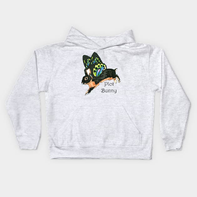 Plot Bunny - Fantasy 2 Kids Hoodie by ArtbyMinda